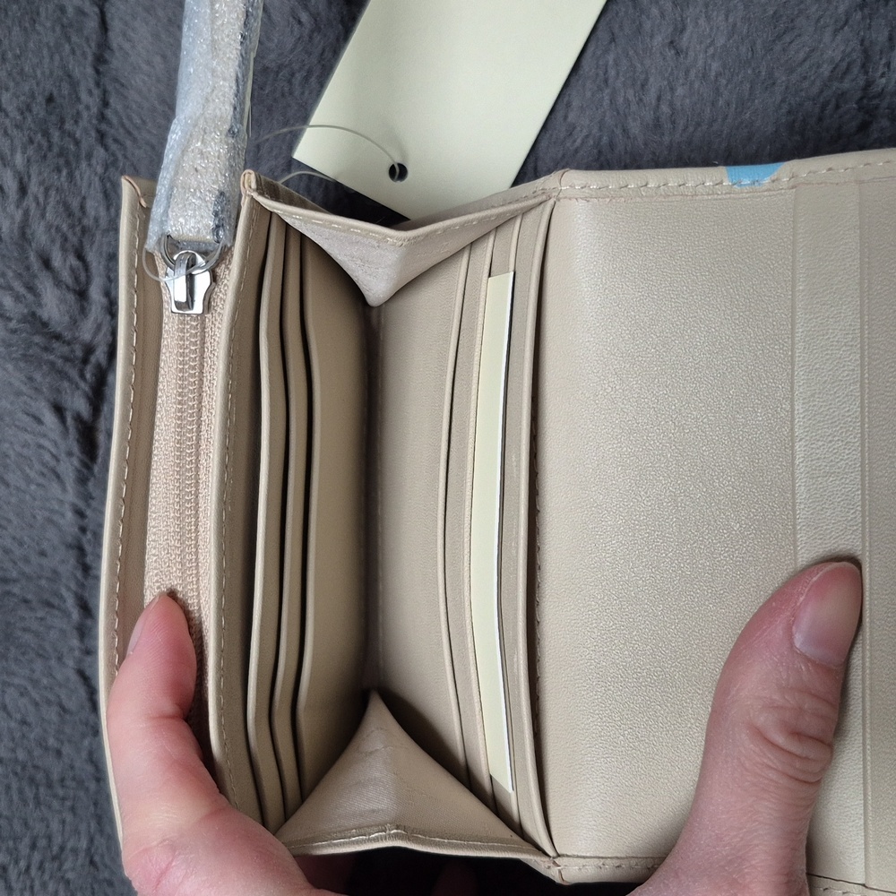 Radley London Once Upon The Thames Leather Fold Over Wallet New With Tags - Picture 10 of 14